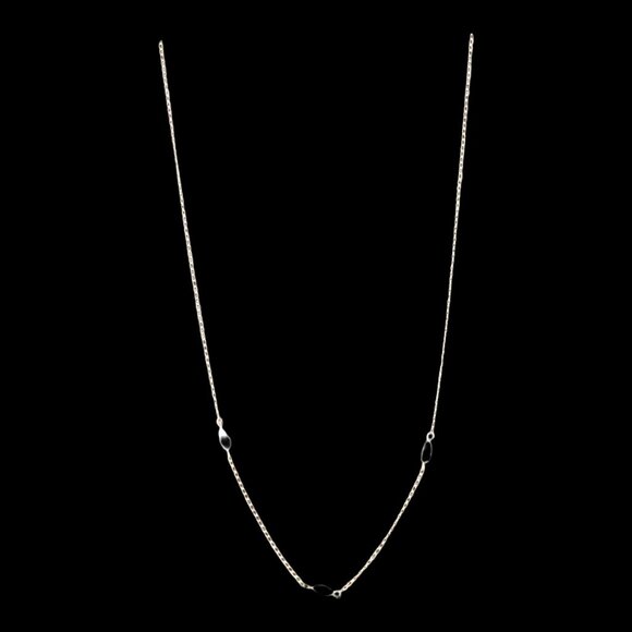 Necklace Fresh Water Pearl 15.25” Gold Tone Women - Picture 4 of 6